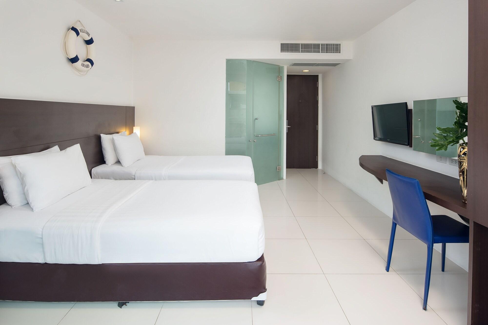 Rodina Beach Hotel Pantai Jomtien Bagian luar foto